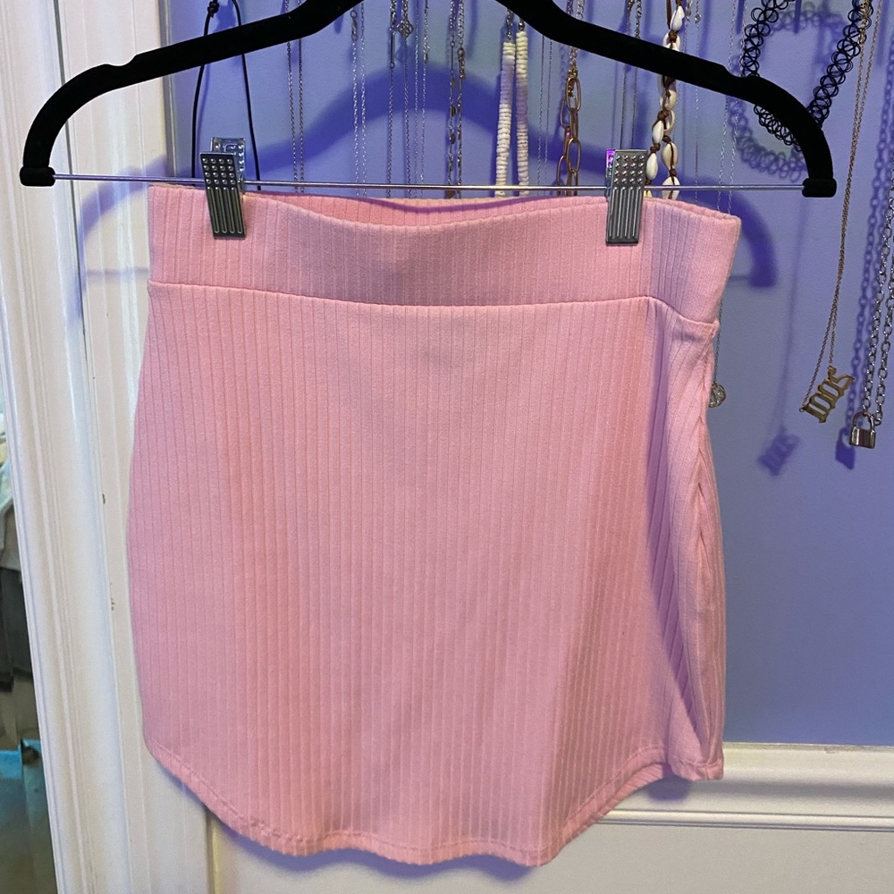 Mini Pencil Skirt Light Pink
